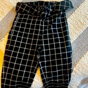 Plaid pants